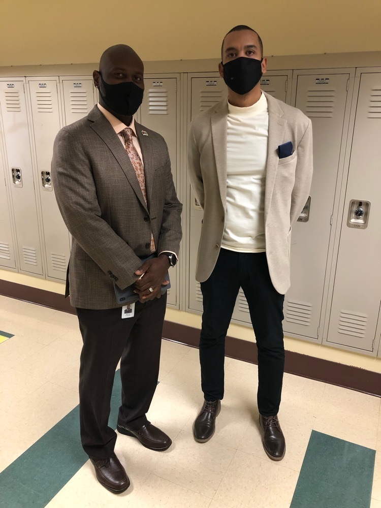 Principal Parker and Dr. Mallery