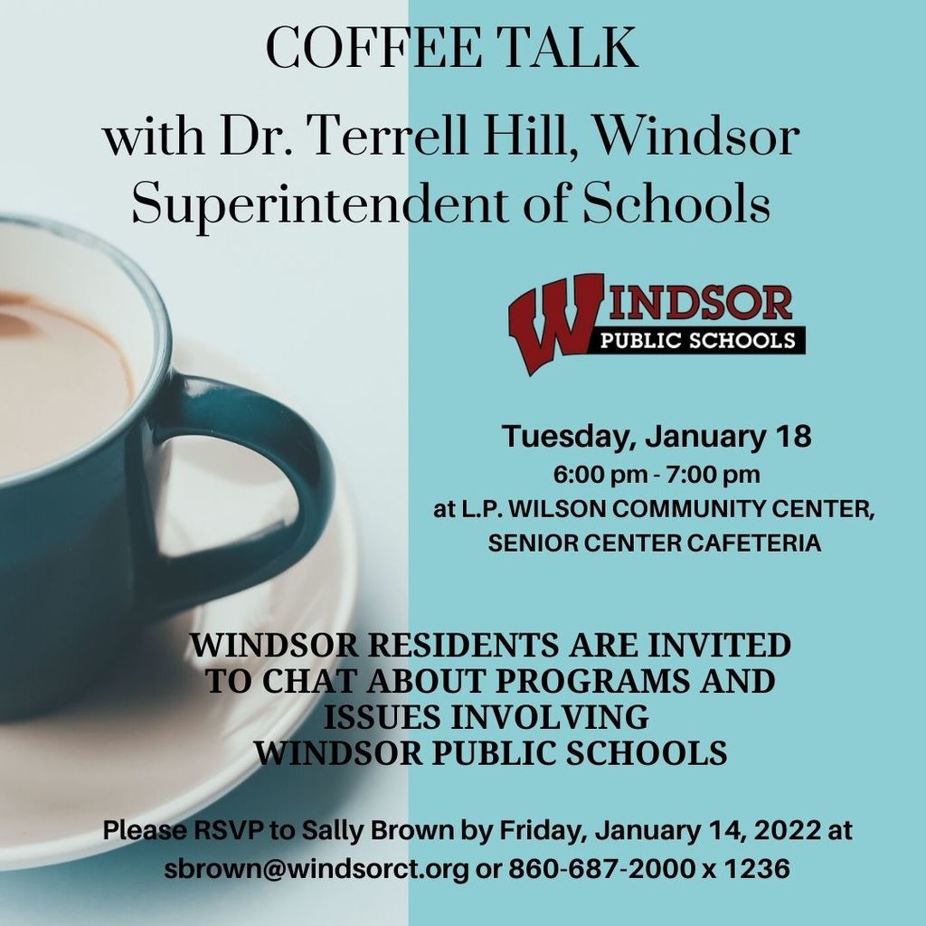 Coffee Talk with Dr. Hill 1.18.22