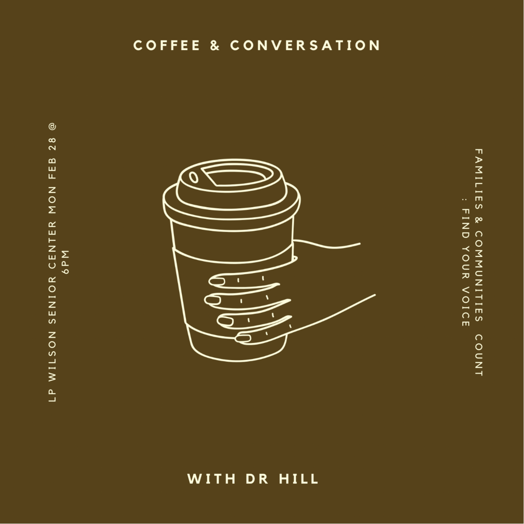 Next Monday! 2.28 @ 6PM Come Warm up with a cup of coffee and some great conversation with Superintendent, Dr. Hill.  We look forward to seeing you! #communityengagement #collabrativeplanning #weareWINdsor #ittakesavillage