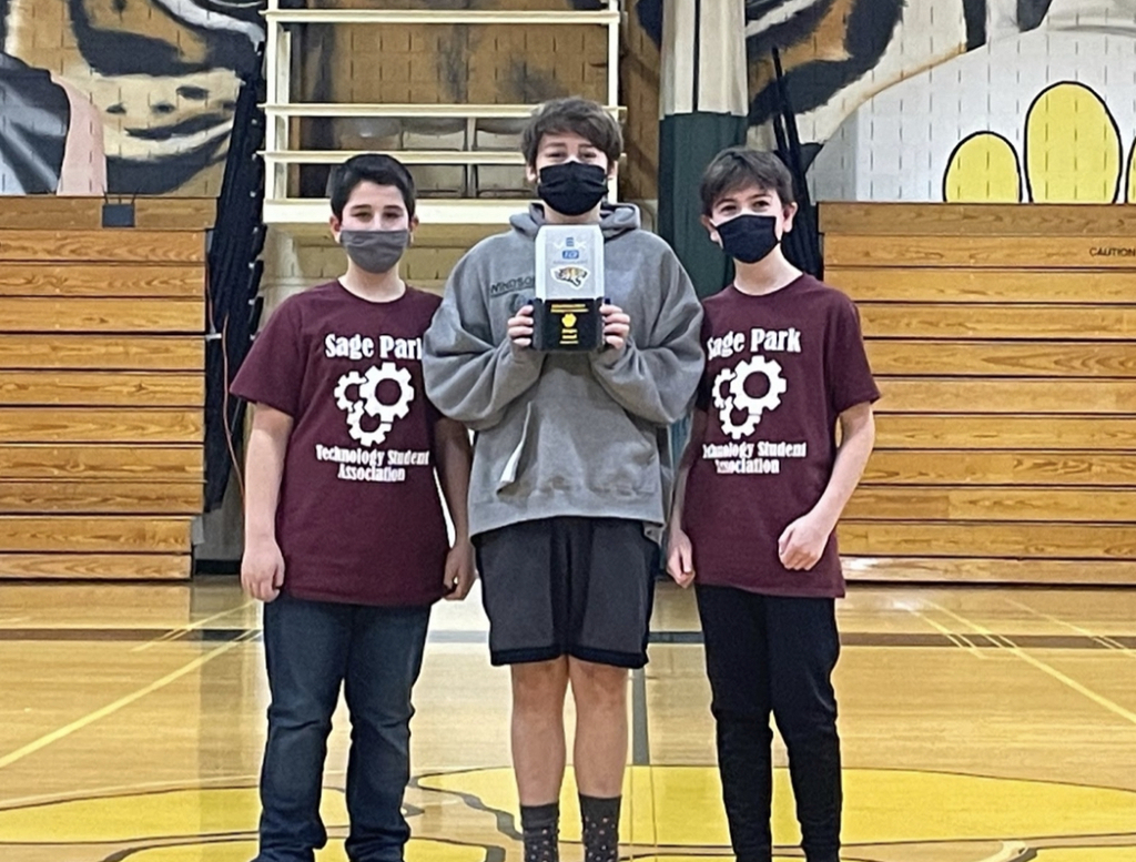 This past weekend Sage Park's TSA (Technology Student Association) competed in the Walter Polson VEX IQ event.  They competed against 6 other schools with a total of 34 different robots in the competition. Checkout more from the event in the NEWS section of our website! 