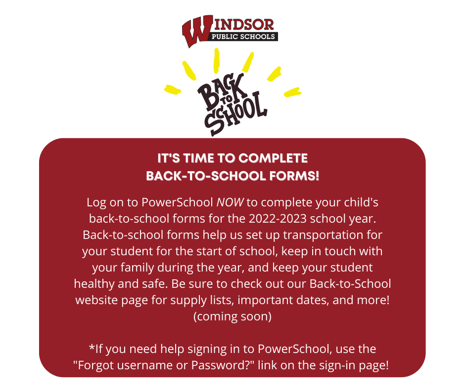 back to school 2022