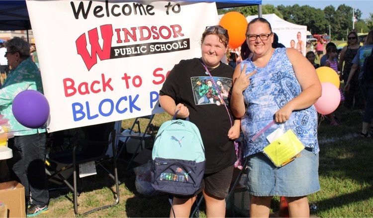 back to School block party