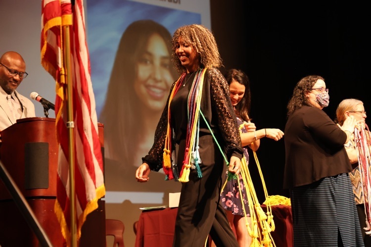 WHS students receive their honor cord