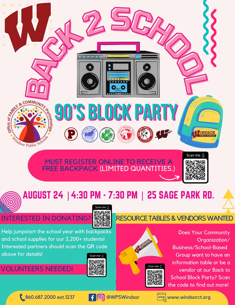 back to school block party 2023